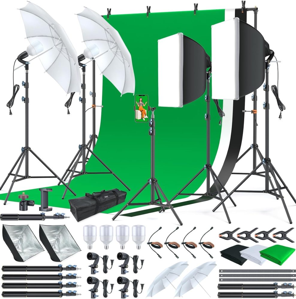 LINCO Lincostore Photo Video Studio Light Kit AM169