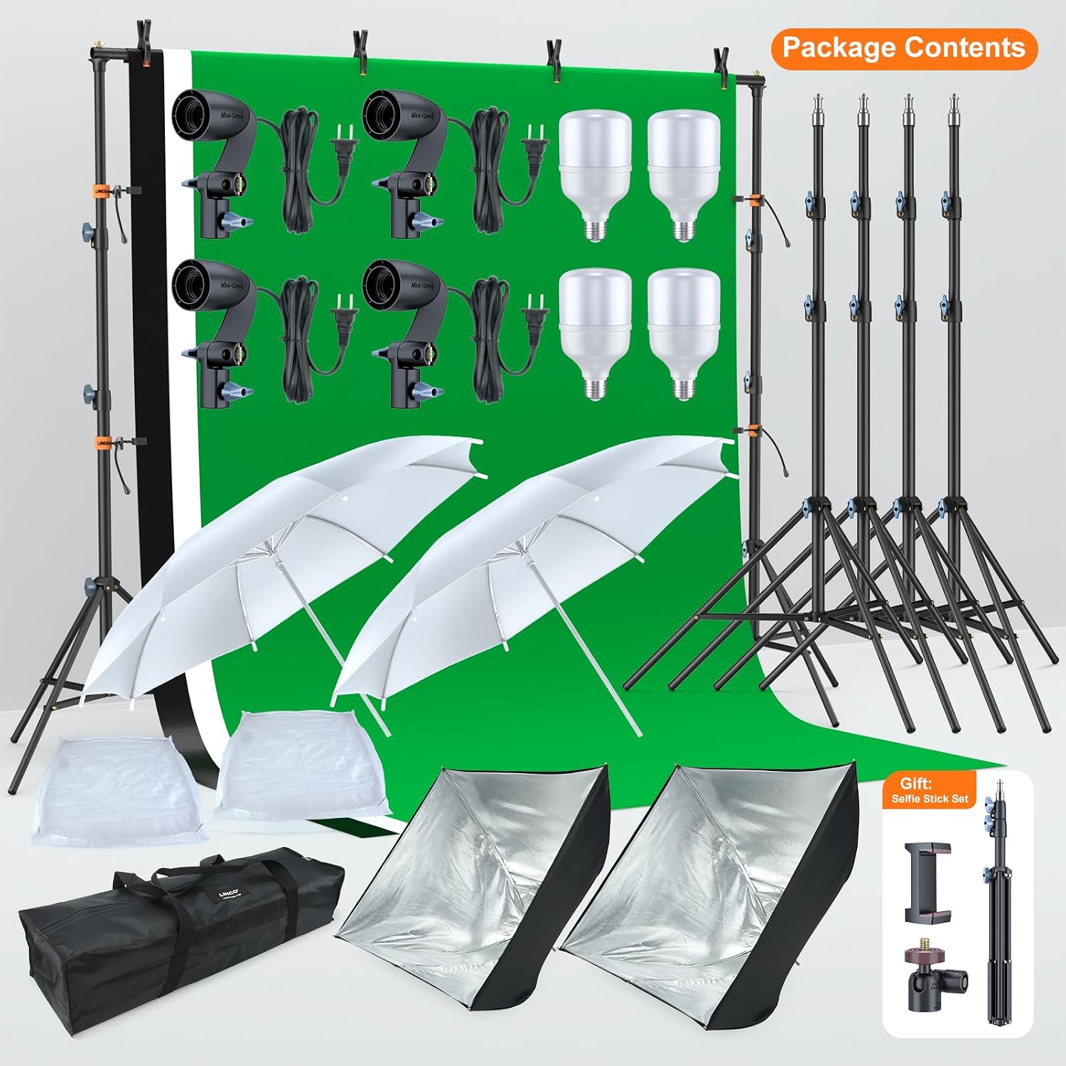 LINCO Lincostore Photo Video Studio Light Kit AM169 - Image 8