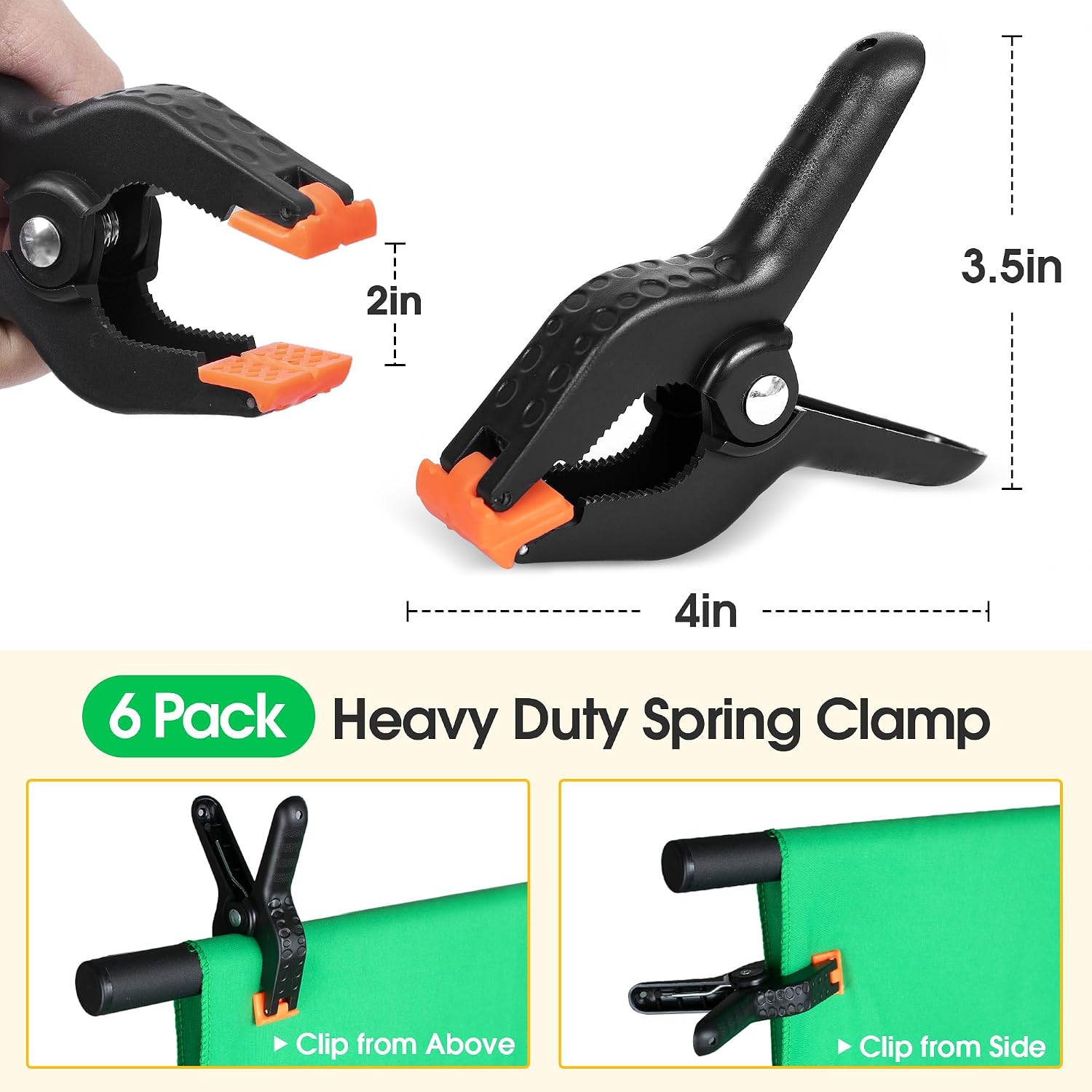 Green Screen Backdrop with Stand, 8x7.2FT for Streaming Video - Image 5