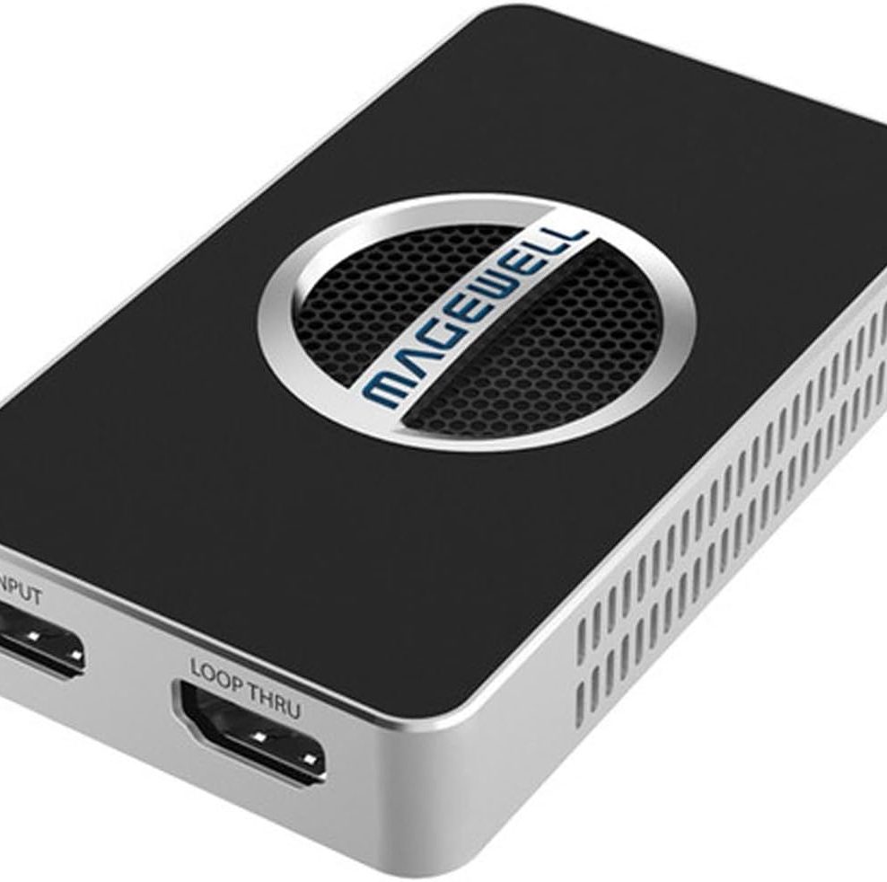 Magewell USB Capture HDMI 4K Plus – 1-Channel HDMI to USB 3.1 Video/Audio Capture Device with Loop-Through, Analog Audio in/Out, Up to 4K60 Input, Up to 4K30 Capture (32090)